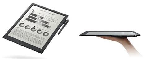 sony e ink 13.3|Sony's Beautiful E.